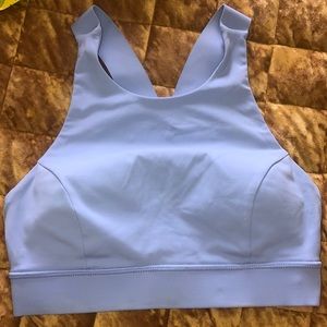 Lululemon Fast & Free Bra Size 4 Hydrangea Blue